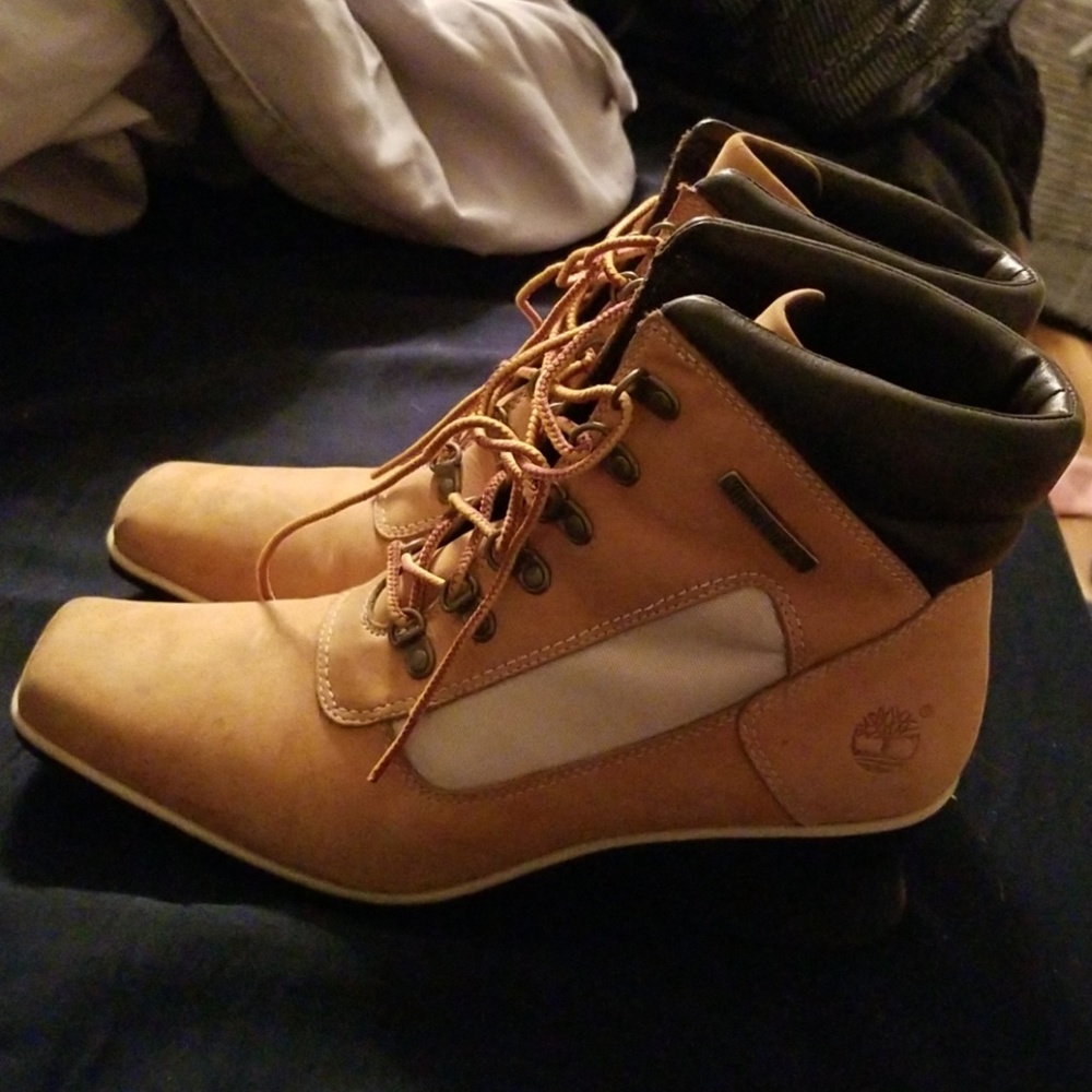 Timberland heel boots